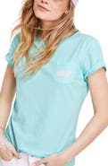 vineyard vines Floral Whale Logo Graphic Tee