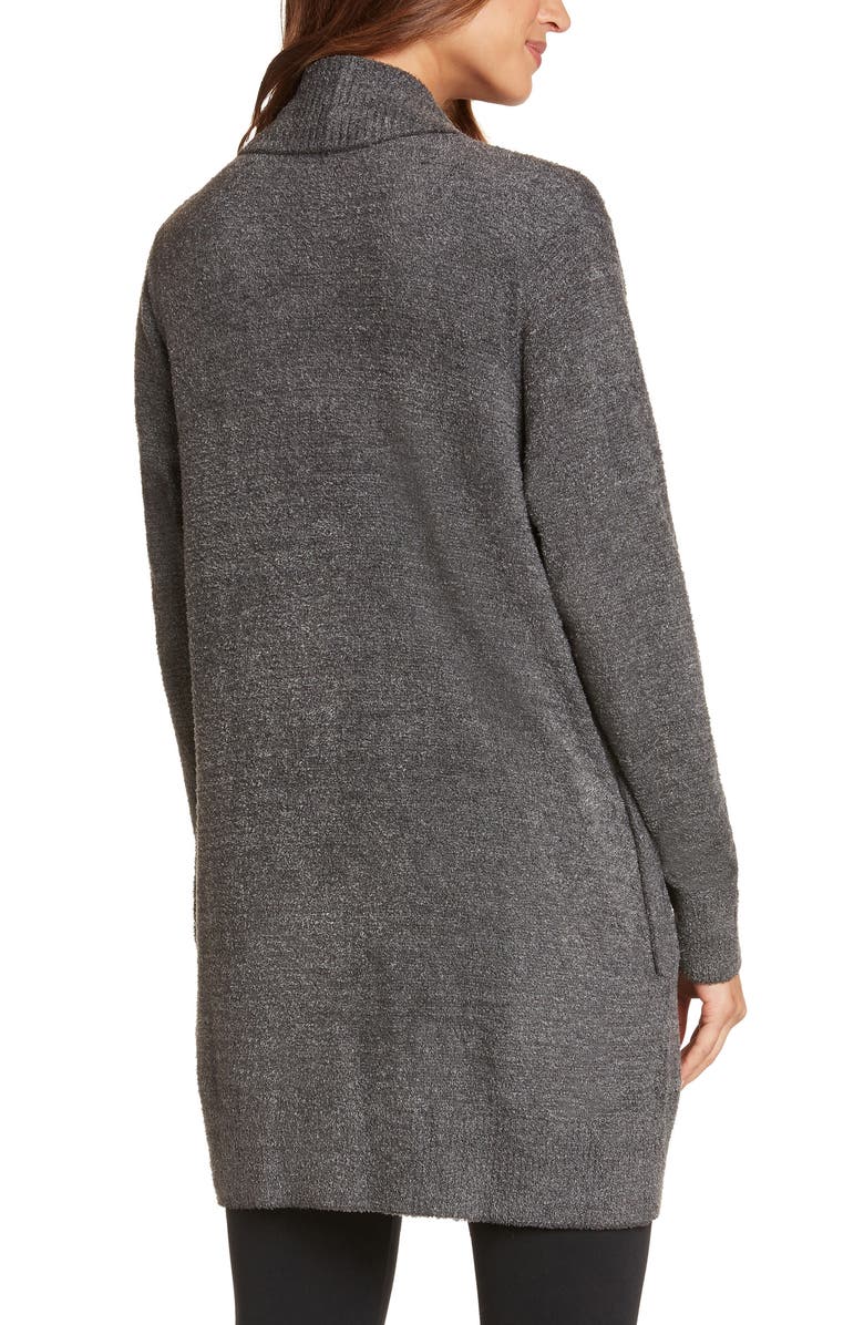 matty m. Waterfall Cardigan, Alternate, color, Heather Charcoal