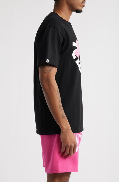 Icecream Pieces Graphic T-shirt In Black