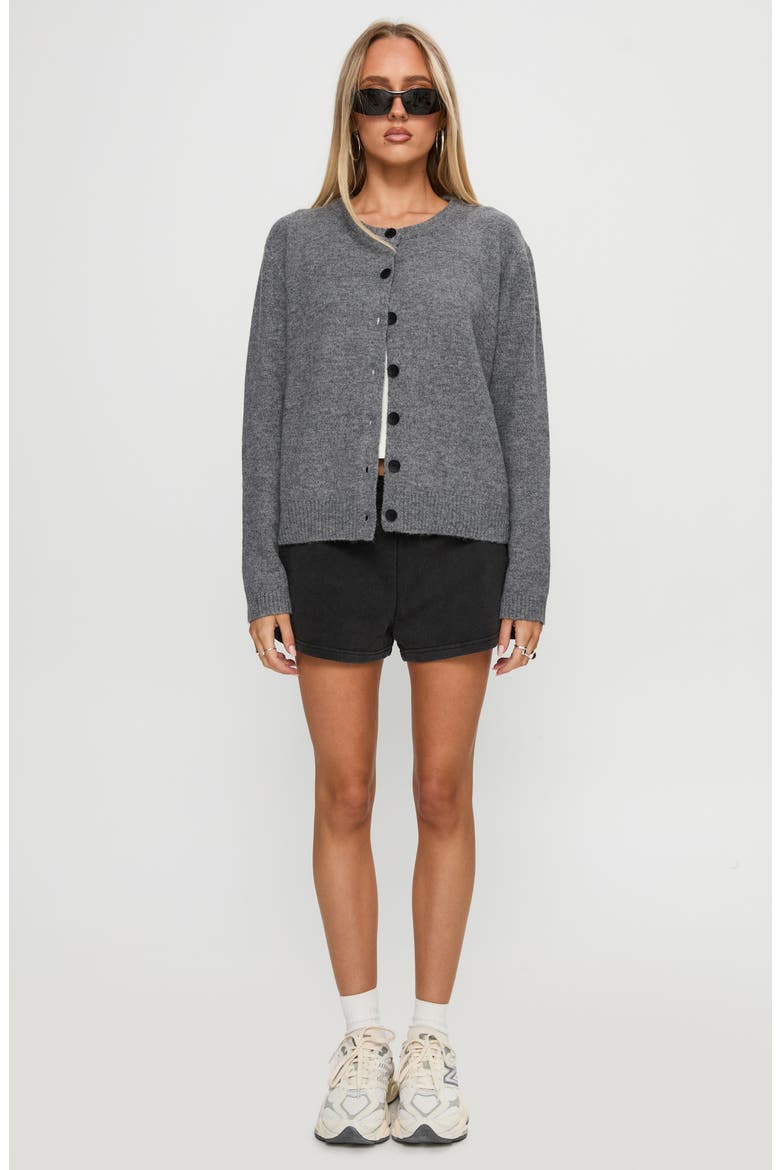 Better Than Fiction Cardigan, Alternate, color, GREY