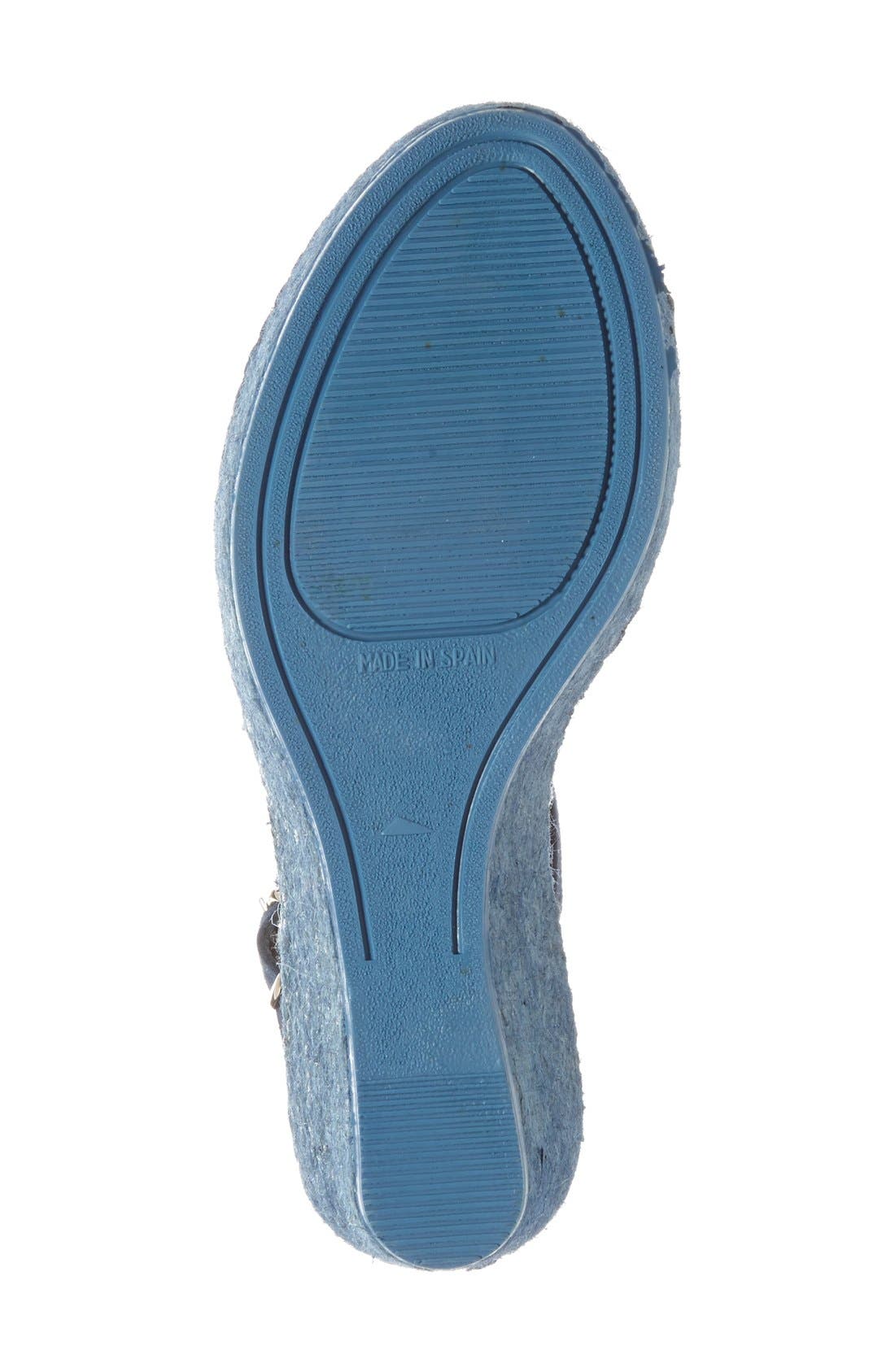 Toni Pons Lidia T-Strap Espadrille Wedge, Alternate, color, 