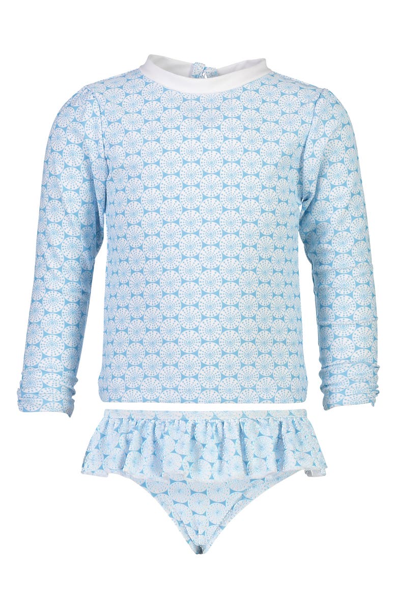 Snapper Rock Two-Piece Rashguard Swimsuit, Main, color, 