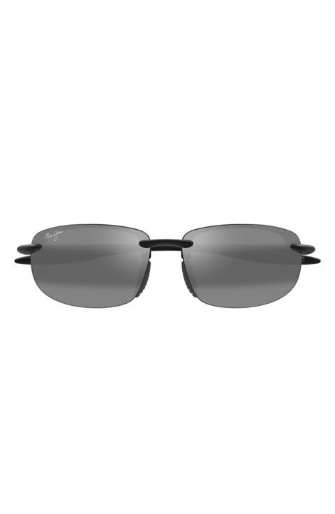 Ho'okipa Ultra Special Fit PolarizedPlus2® 60mm Rectangular Sunglasses