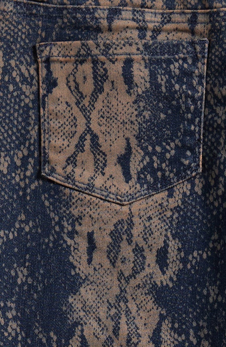 Tractr Kids' Flare Jeans, Alternate, color, Snake Print