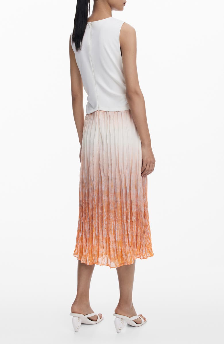 Desigual Sleeveless Maxi Dress, Alternate, color, Orange