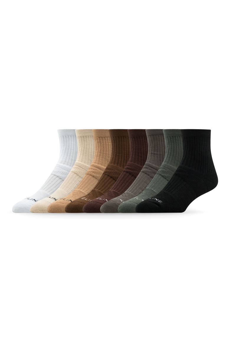 8-Pack Assorted Half Calf Socks video