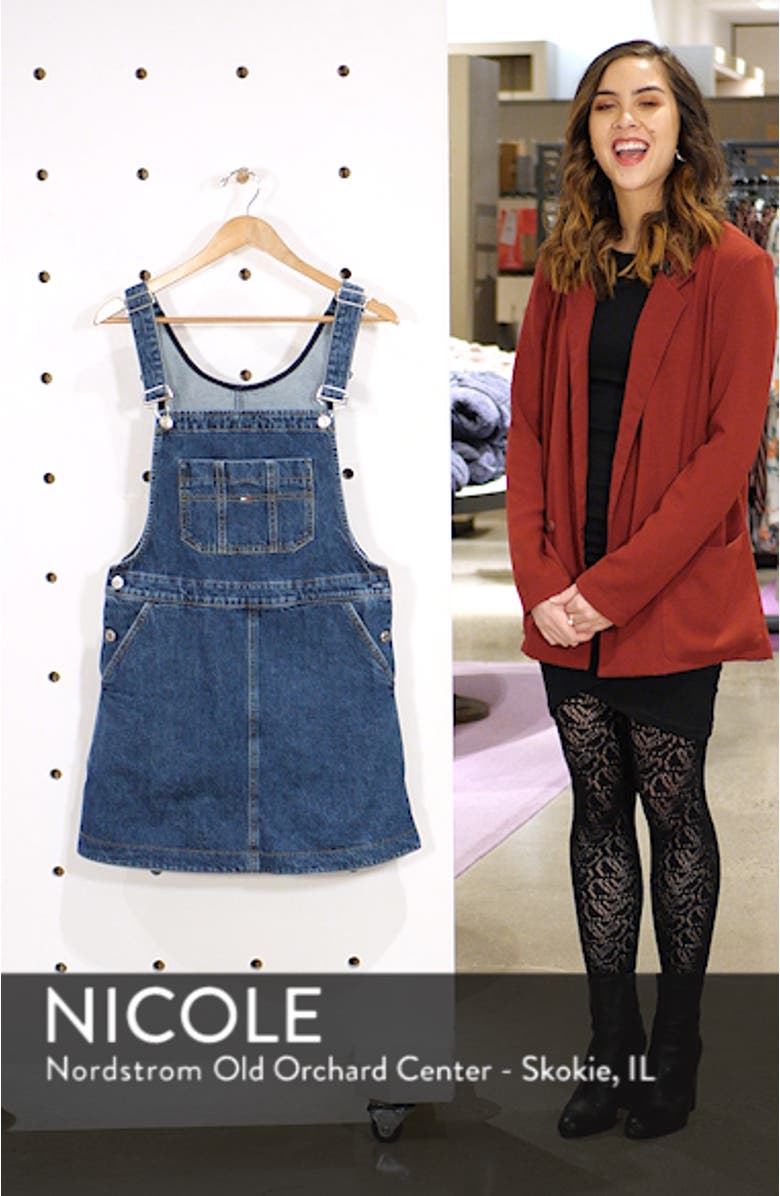 TJW Denim Dungaree Dress, sales video thumbnail