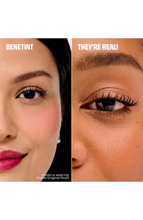 Benefit Cosmetics Talk Beauty To Me 2-piece Lip & Cheek Tint & Mascara Set $55 Value In Transparent