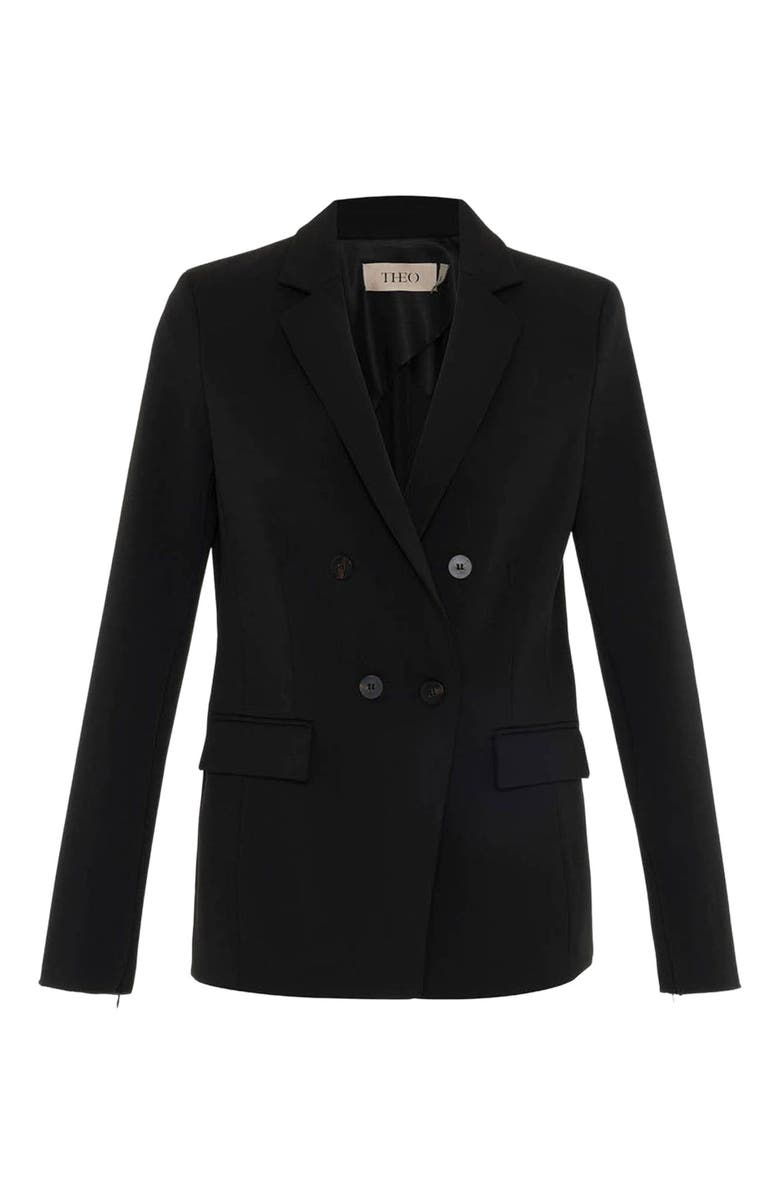 THEO The Label Aphrodite Split Sleeve Jacket, Main, color, 