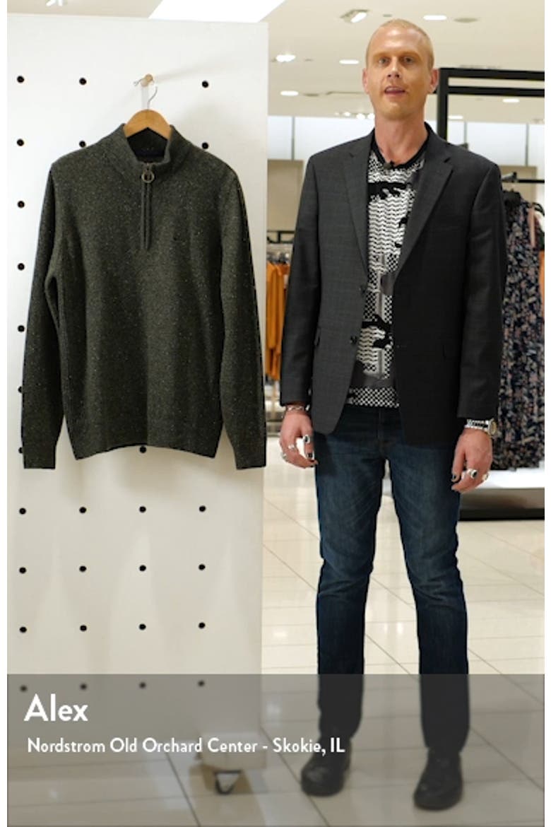 Tisbury Half Zip Pullover Sweater video
