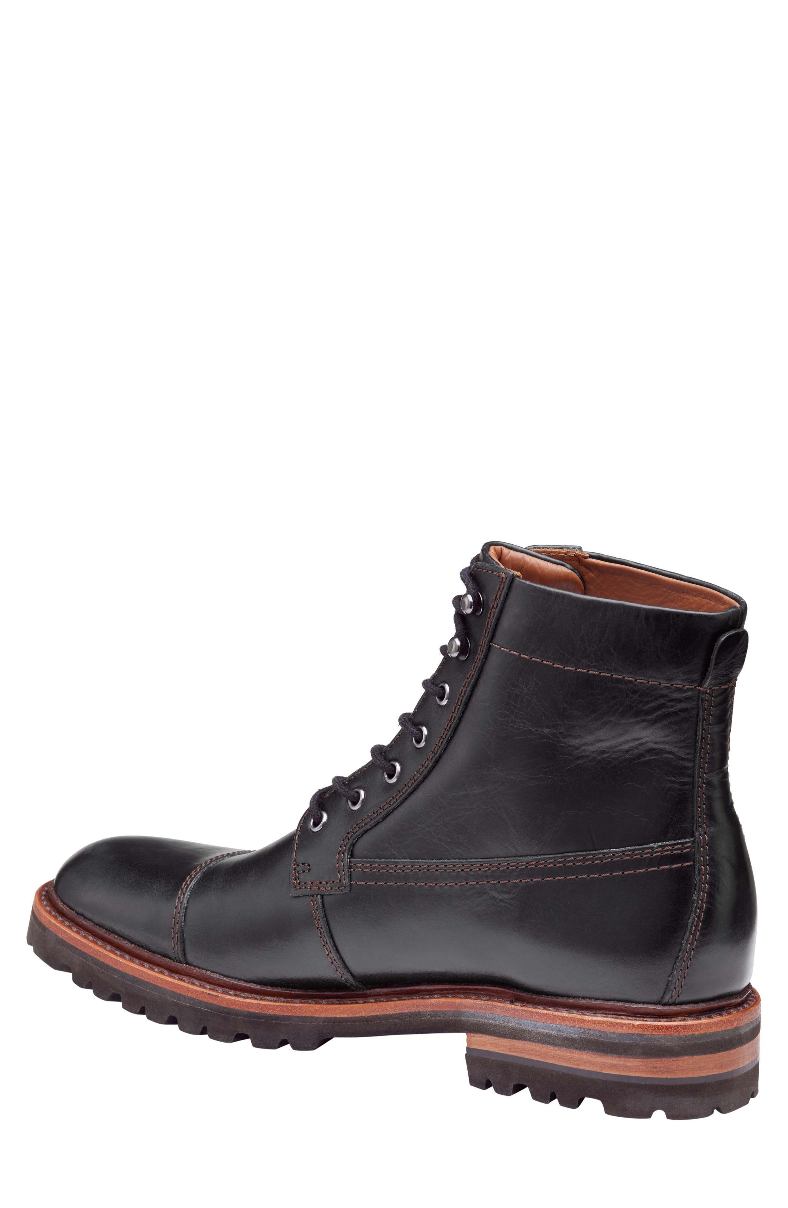 JOHNSTON & MURPHY COLLECTION Dudley Water Resistant Lace-Up Boot, Alternate, color, 