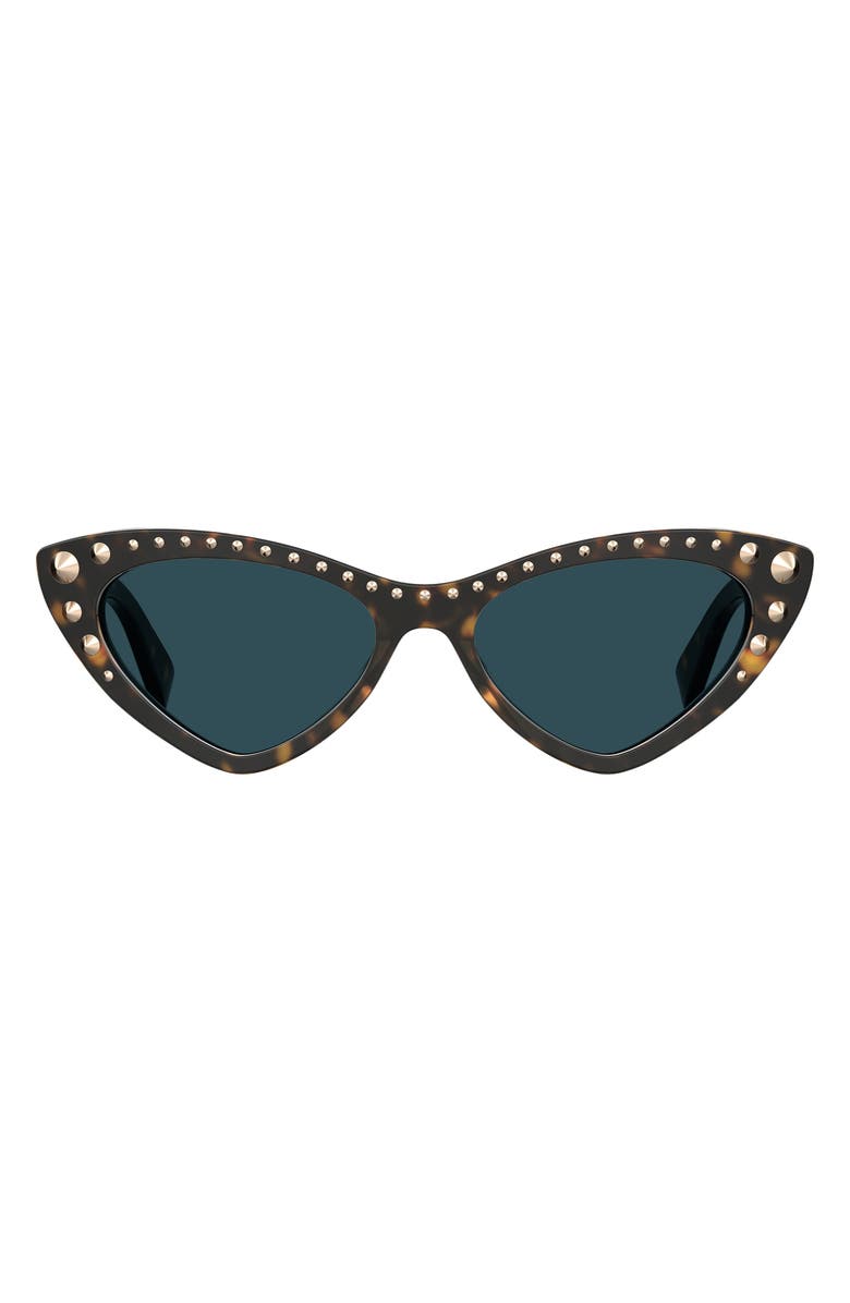 Moschino 53mm Cat Eye Sunglasses, Main, color,