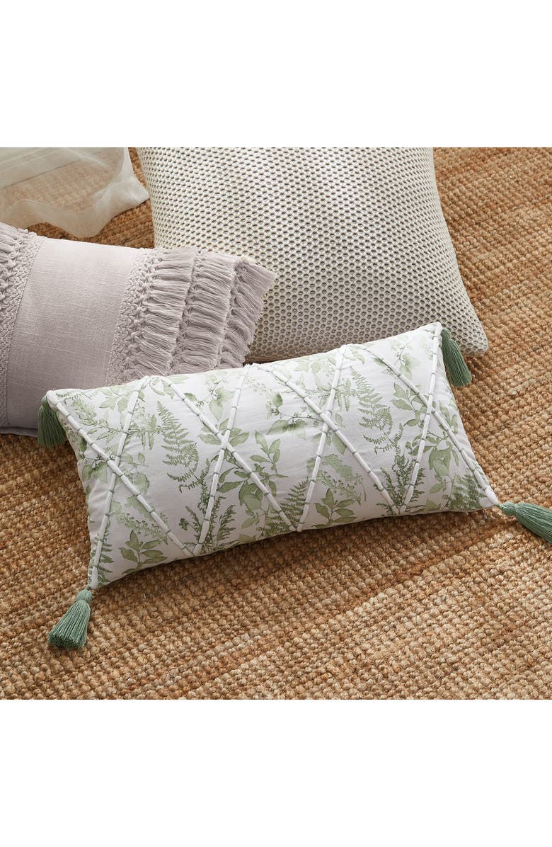 Peri Home Botanical Fern Accent Pillow, Alternate, color,