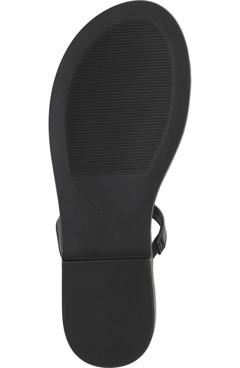 MIA AMORE Candance Thong Sandal, Alternate, color, Black