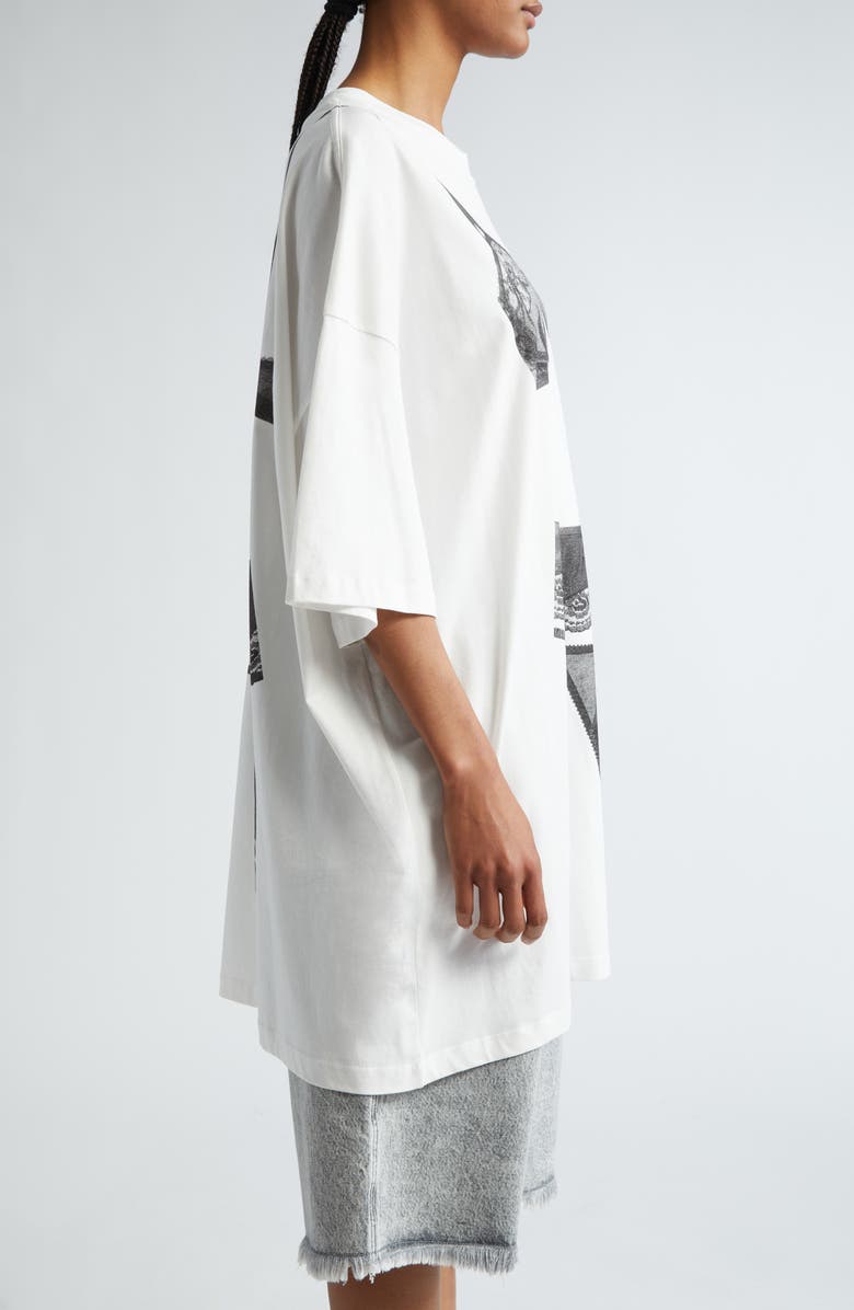 Vaquera Trompe l'Oeil Tall Cotton Graphic T-Shirt, Alternate, color,