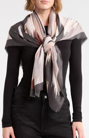 Vince Camuto Ikat Geo Square Scarf