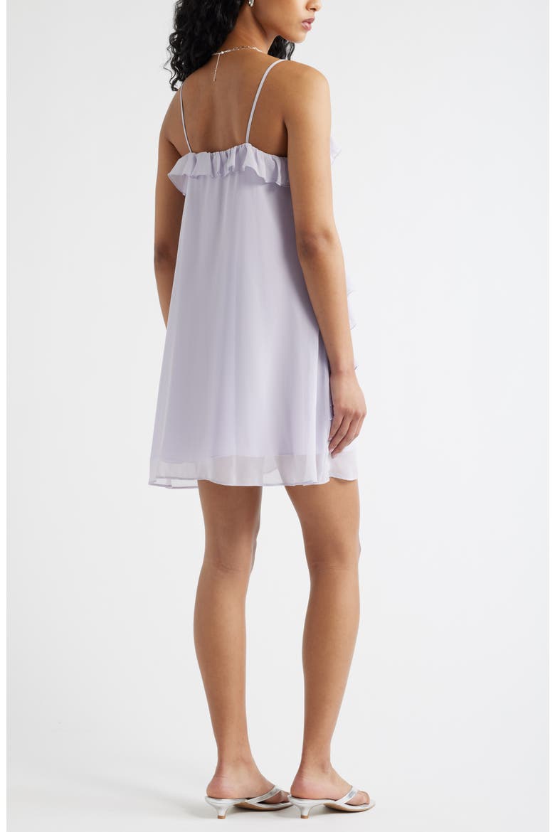 Ruffle Chiffon Minidress (Women) | Nordstrom