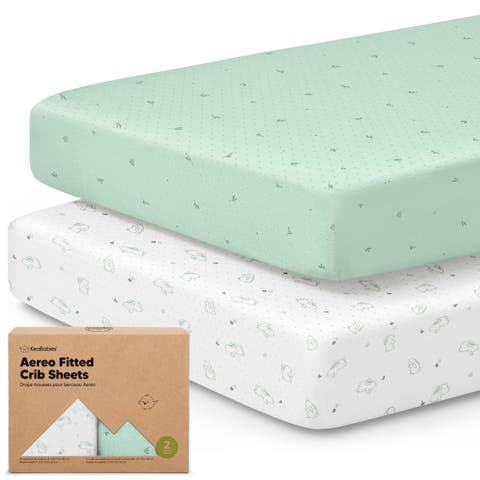 2-Pack Aereo Fitted Crib Sheets