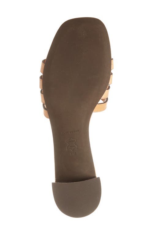 Tory Burch Ines Slide Sandal In Camello/camello