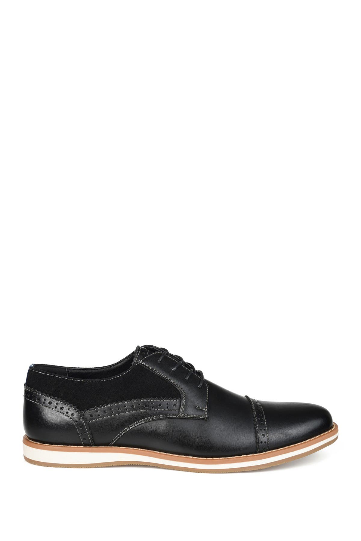 VANCE CO Griff Cap Toe Brogue Derby, Alternate, color, 