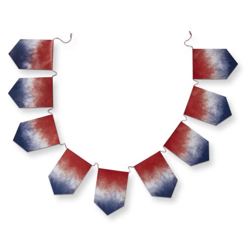 Tag Patriotic Paper Garland Multicolor Wall Banners For Summer