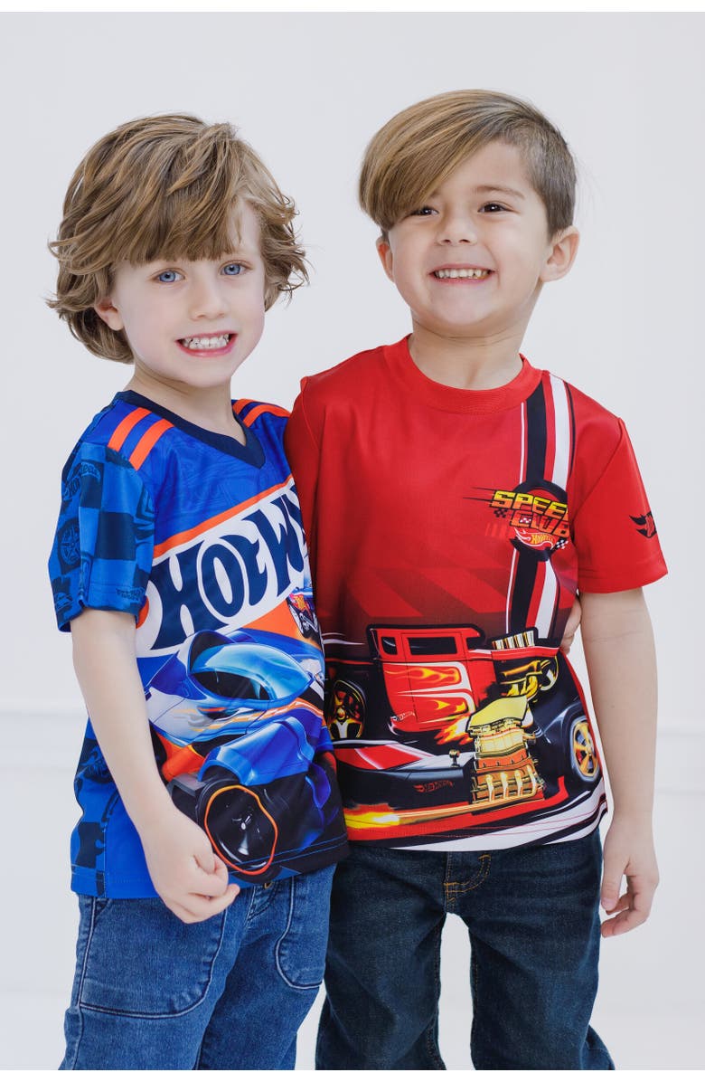 Hot Wheels 2-Pack T-Shirts, Alternate, color, Multicolor