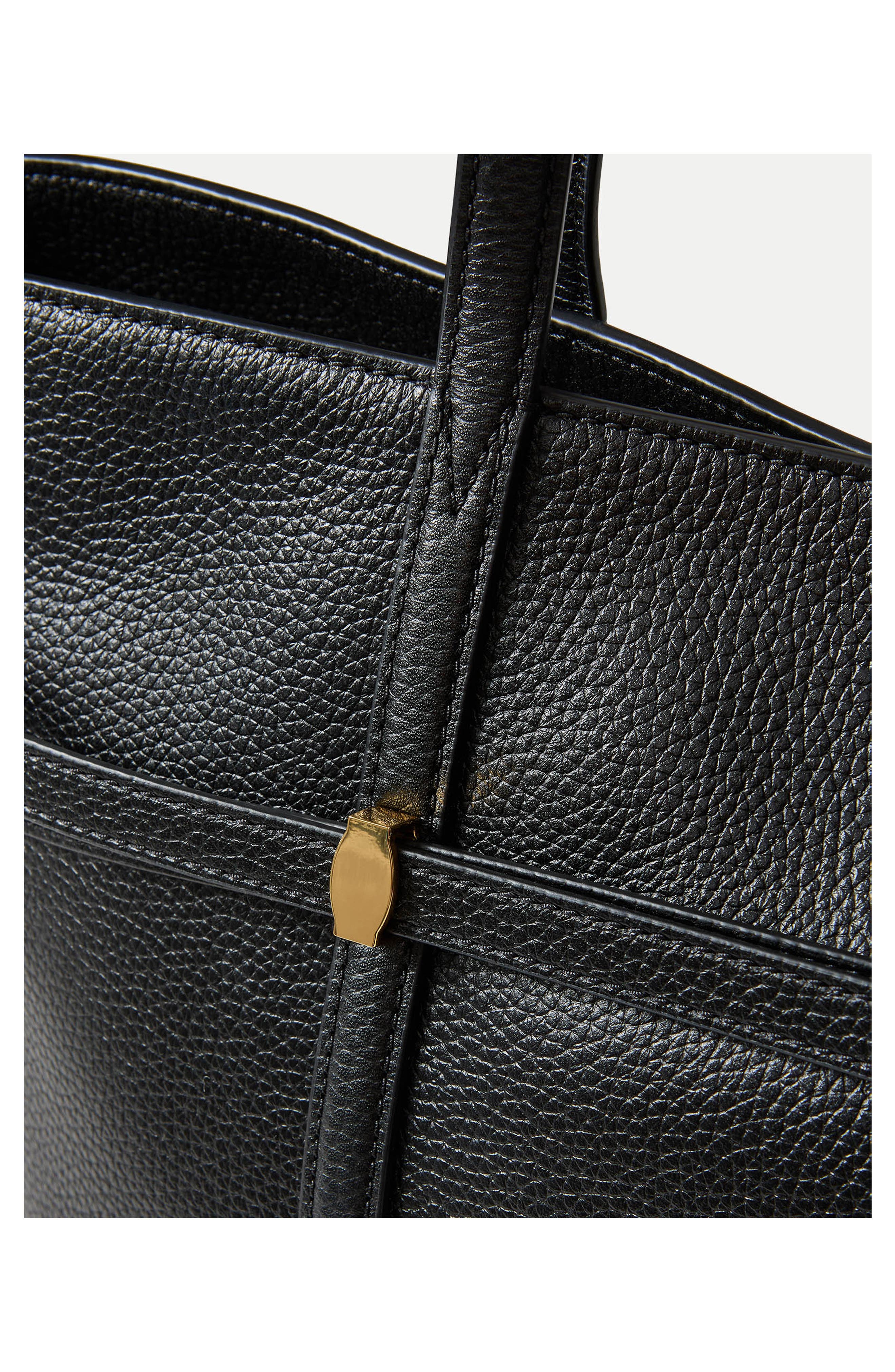 Veronica Beard Lasso Tote Bag, Alternate, color, Black