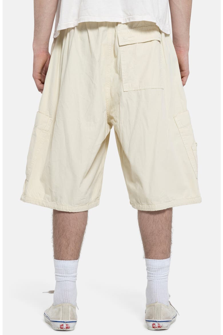 Oversize Cargo Shorts, Alternate, color, ECRU