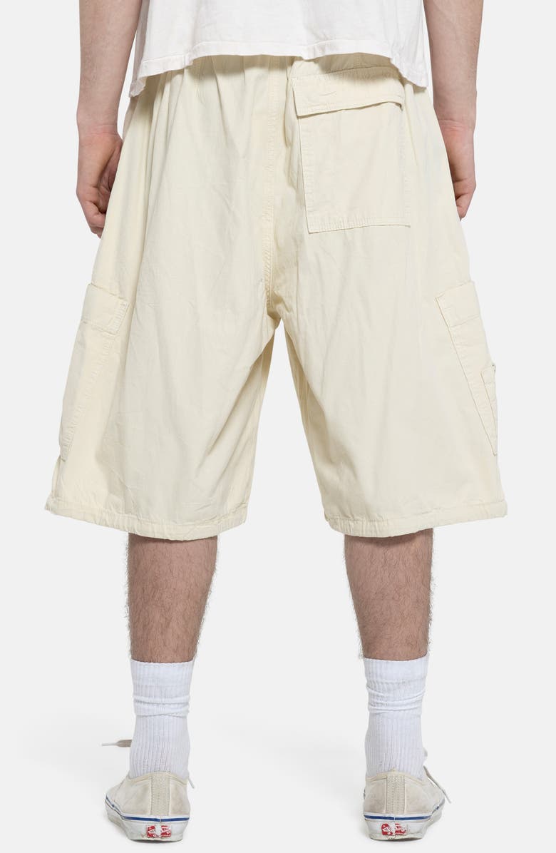 JADED LONDON Oversize Cargo Shorts, Alternate, color, Ecru