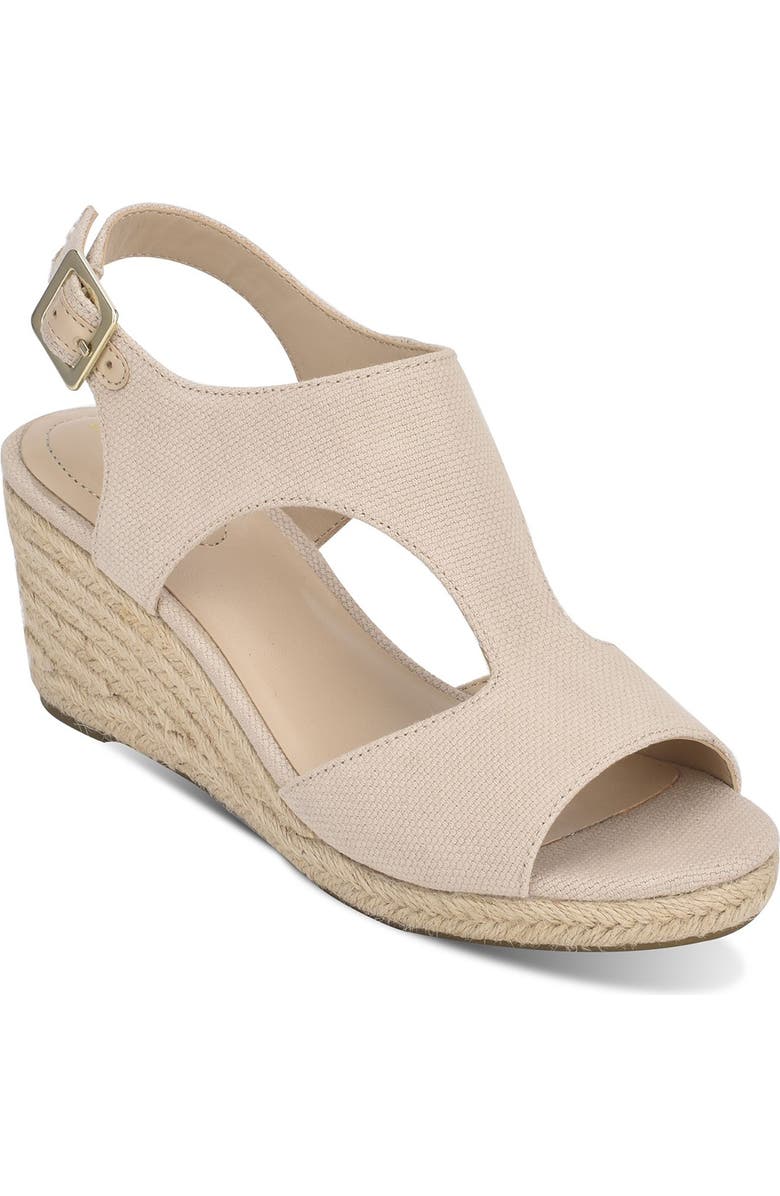 Bandolino Natasha 7 Cutout Wedge Sandal, Main, color,