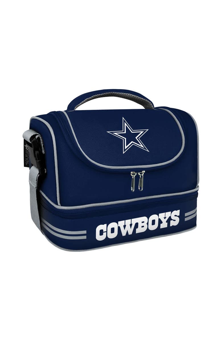 LOGO BRANDS Dallas Cowboys Lunch Cooler, Main, color, Navy