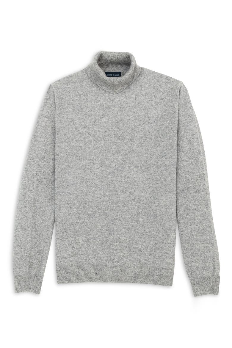 Cashmere Turtleneck, Alternate, color, GREY HEATHER