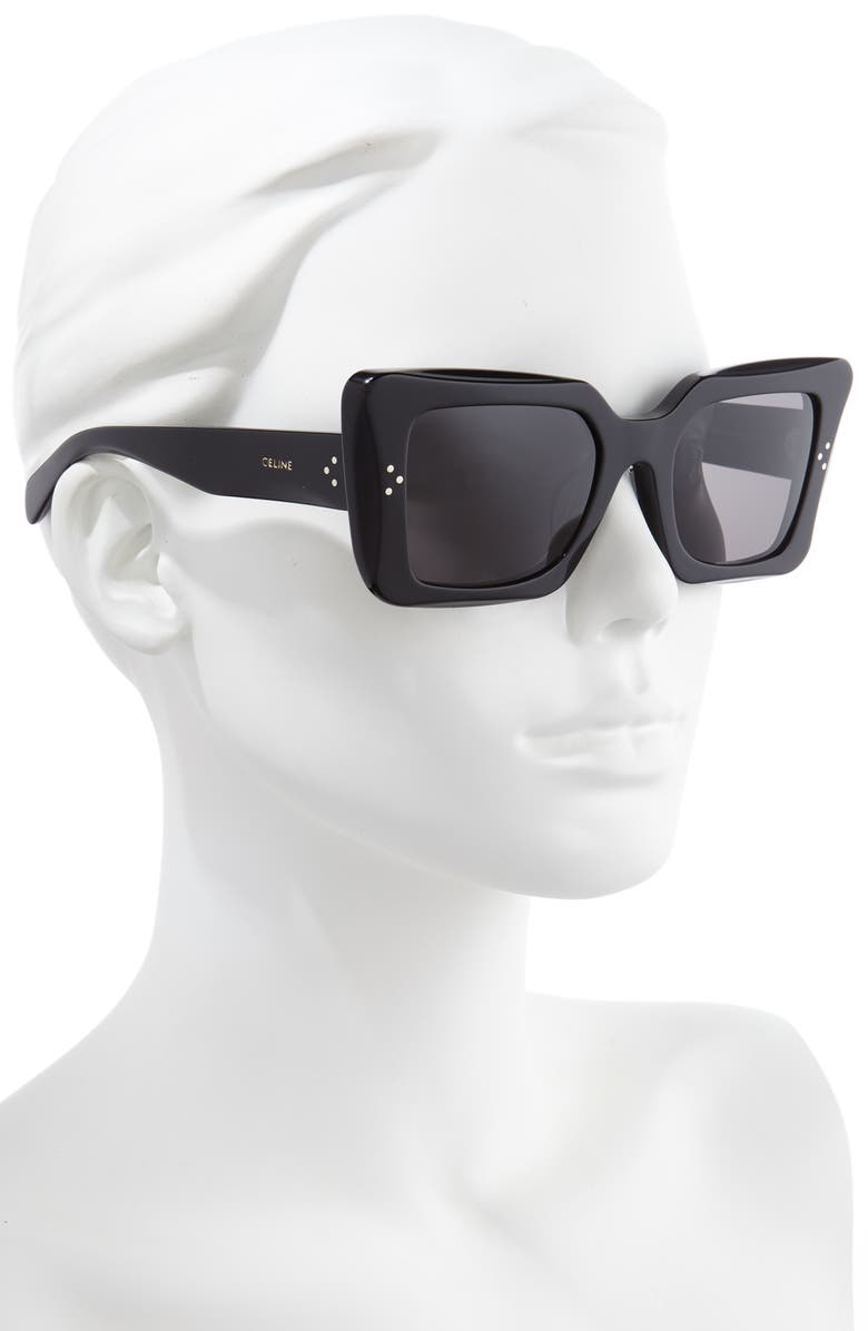 CELINE 54mm Cat Eye Sunglasses, Alternate, color,