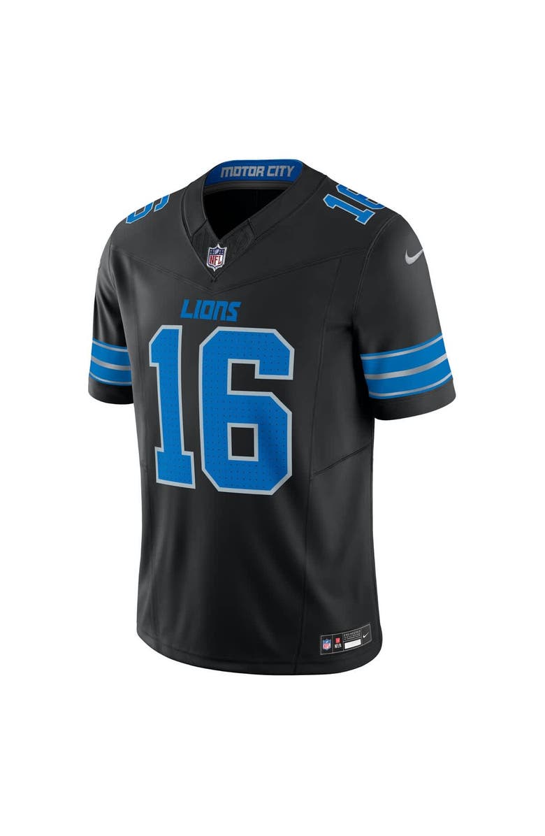 Nike Men's Nike Jared Goff Black Detroit Lions Vapor F.U.S.E. Limited Jersey, Alternate, color, Black