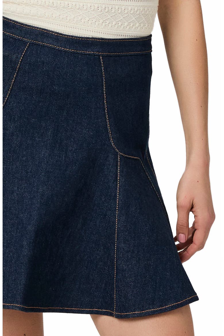 Adaline Denim Miniskirt, Alternate, color, ANAIS