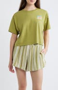 Rip Curl Surf Side Crop Graphic T-Shirt