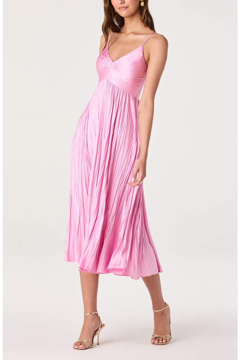 Maeve Midi Dress, Alternate, color, PINK