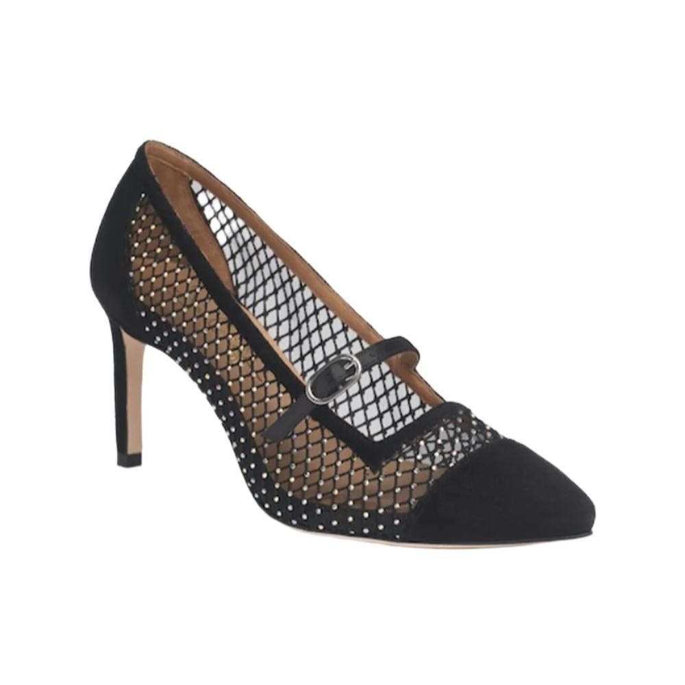 Joan Oloff Shoes Caroline Pump, Alternate, color, Black