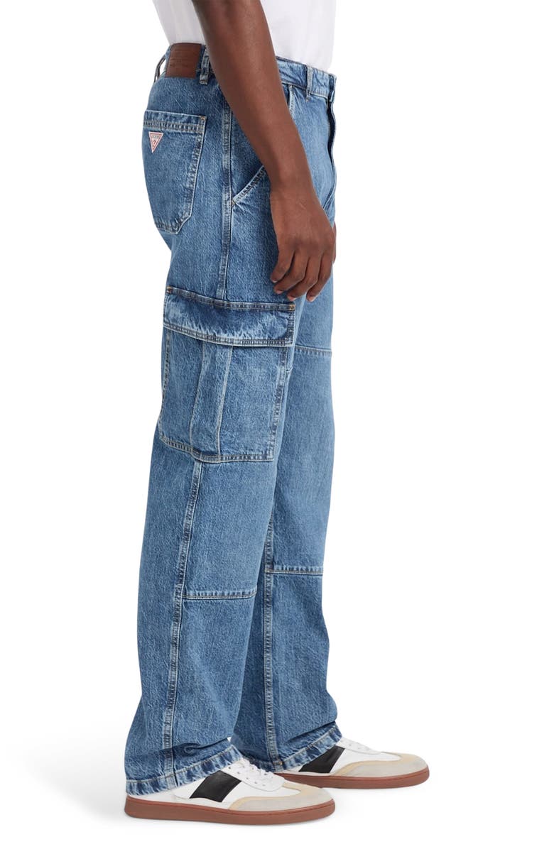 GUESS G17 Cargo Jeans, Alternate, color, Gjmd