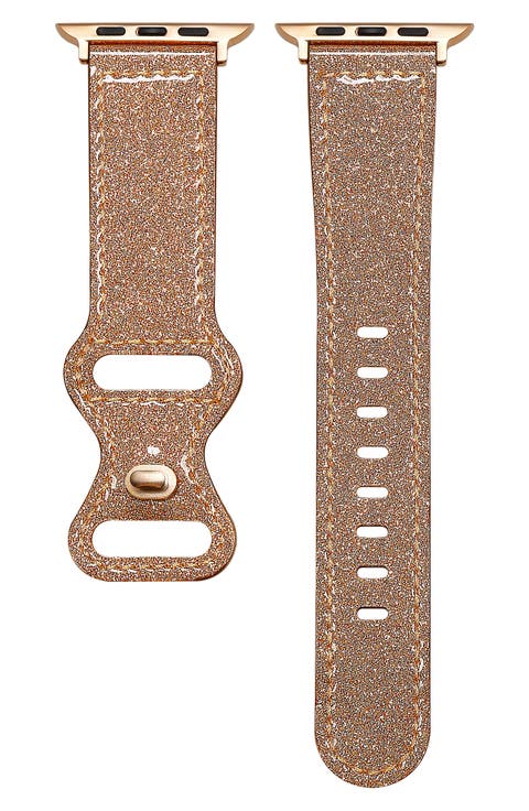 Callie Glitter Leather Apple Watch® Watchband
