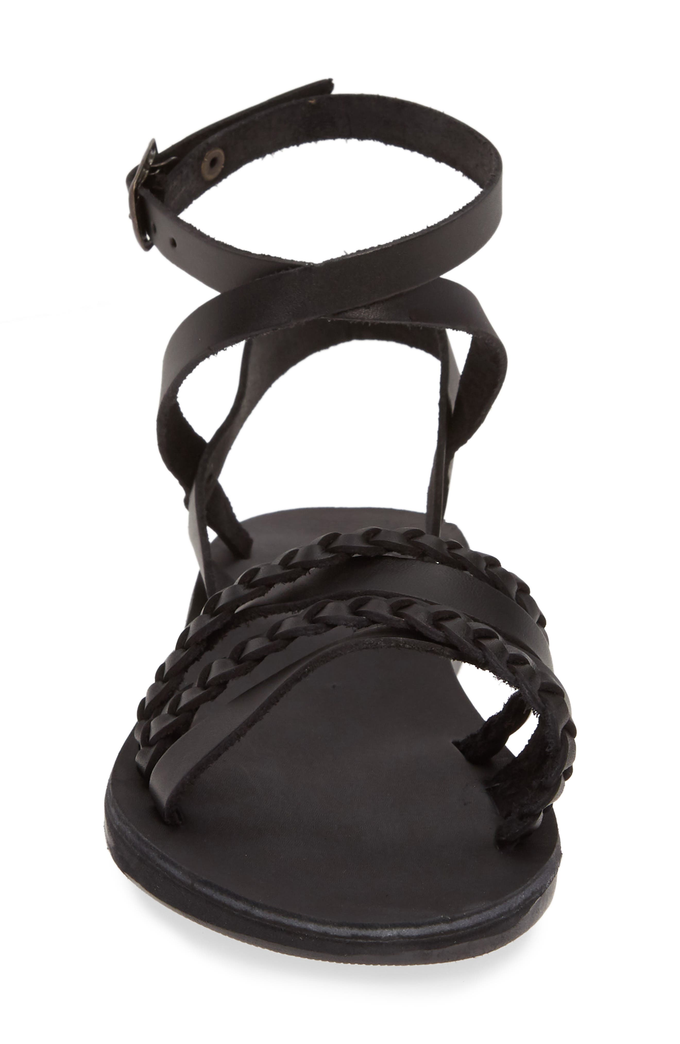 Jerusalem Sandals Asa Wrap Sandal, Alternate, color, 