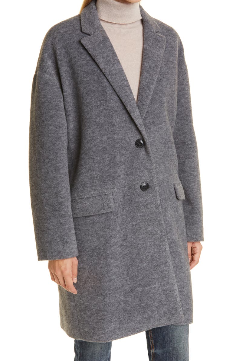 rag & bone Estelle Wool Blend Cocoon Coat, Alternate, color,