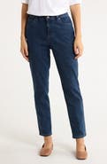 Eileen Fisher High Waist Slim Ankle Jeans