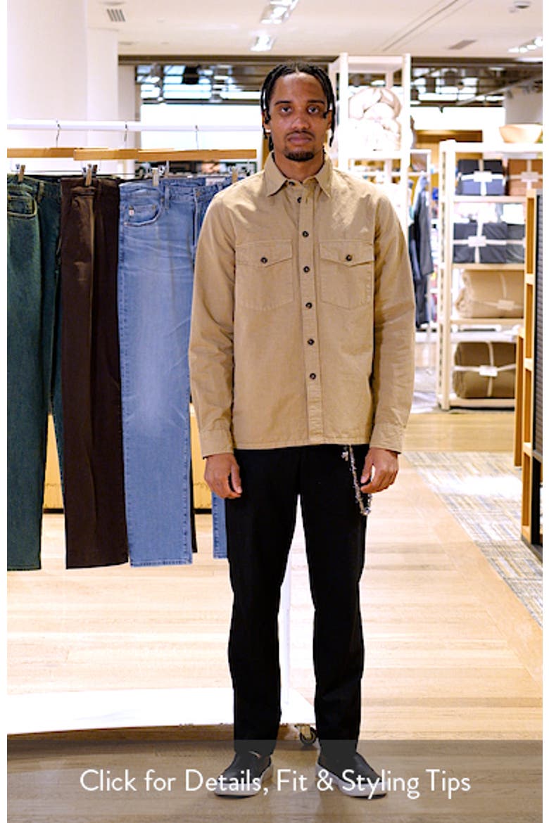 Cotton & Linen Button Up Shirt video