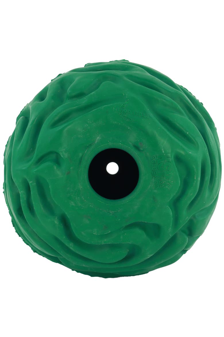 Luna Ball, 4 Inches, Large, Green, Dog & Puppy Toy, Main, color, Green