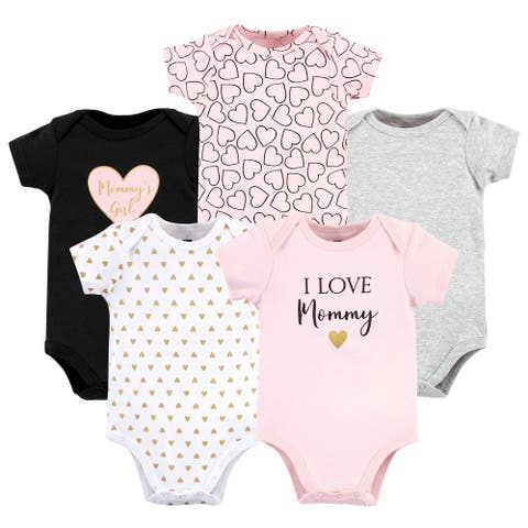 Cotton Bodysuits 5-Pack (Baby)