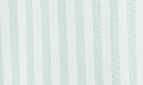 Beachlunchlounge Kenzie Stripe Short Sleeve Button-up Shirt In Deja Vu