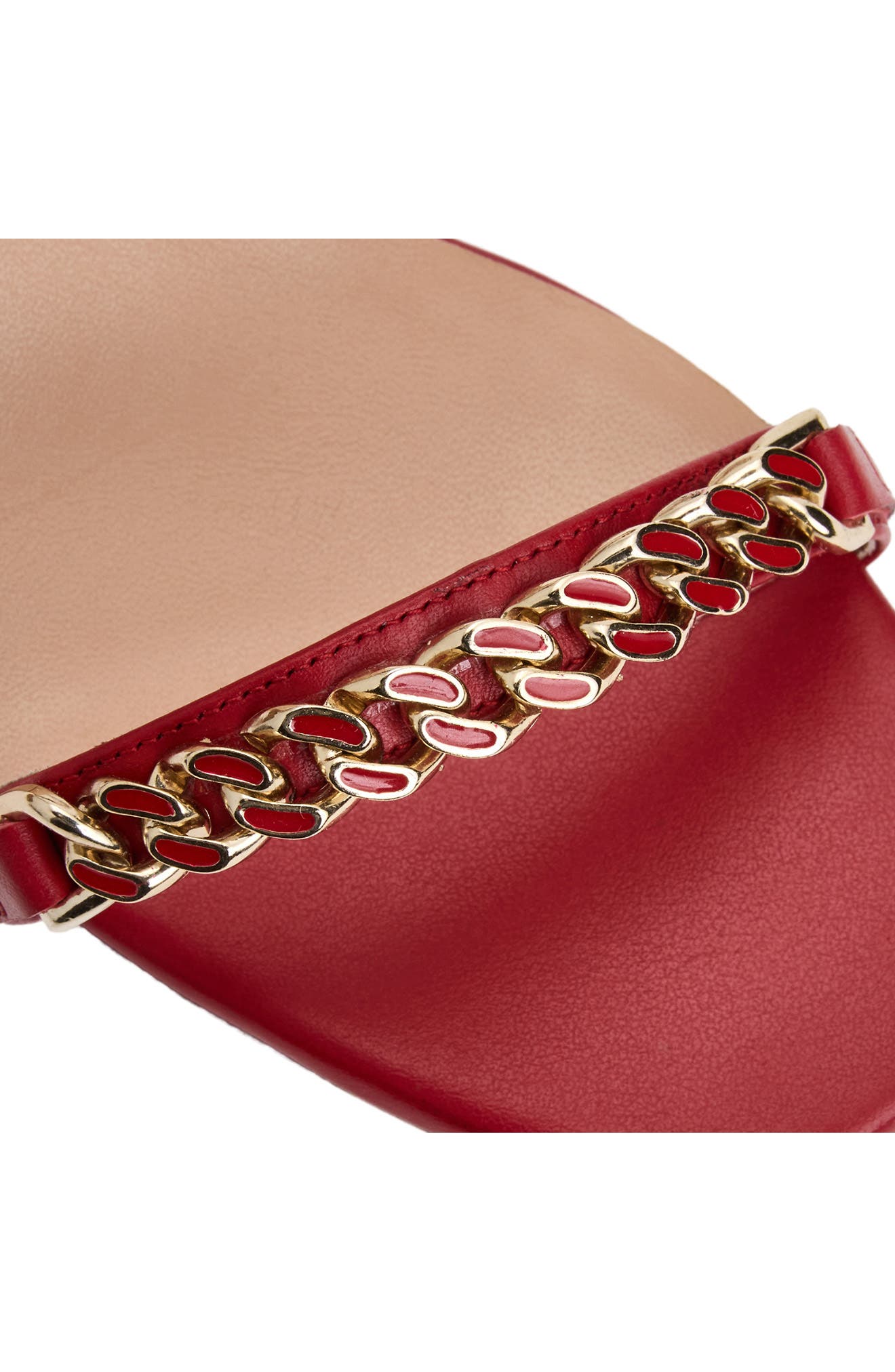 Elisa Slide Sandal, Alternate, color, BERRY NAPPA