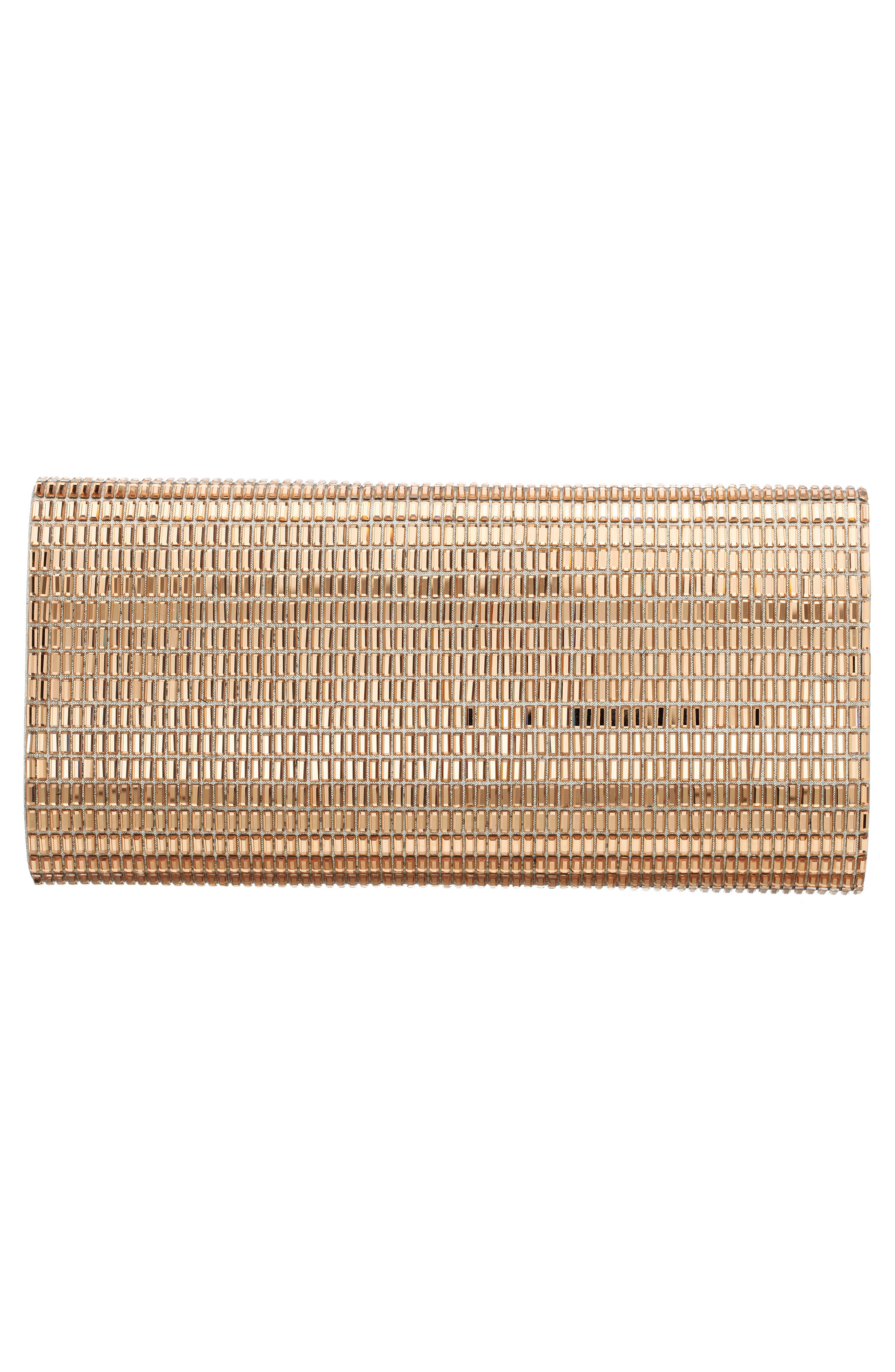 Hope Clutch, Alternate, color, GOLD
