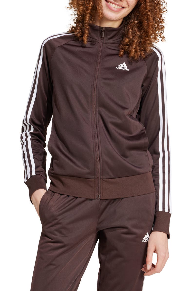 adidas Tricot 3-Stripes Track Jacket, Main, color,